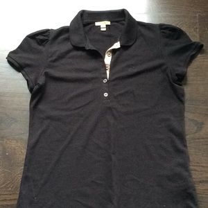 Burberry Brit black short sleeve top size XL